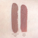 Swatches of Lunatick Cosmetic Labs Apocalipslick in <i>Renegade</i> and ColourPop Ultra Matte Lip in <i>Beeper</i>