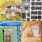 Dollar Tree Haul June 2015: Origami sets, chalkboard-like stickers, binder pouches, binder coupon inserts, magnetic clips, and fitness DVD