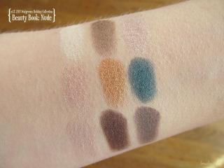 Swatches of the e.l.f Beauty Book: Nude ~2013 Walgreens Holiday Collection~