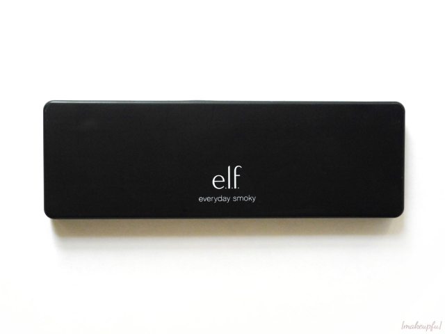 Front of the e.l.f. Everyday Smoky Eyeshadow Palette