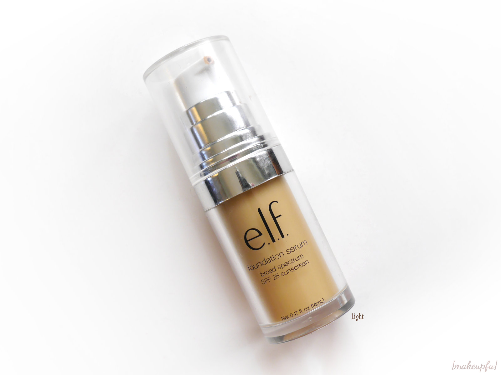 E l f Beautifully Bare Foundation Serum Review makeupfu 