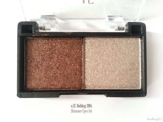 Closeup of the e.l.f. Holiday 2014 Shimmer Eyeshadow [Online Version]