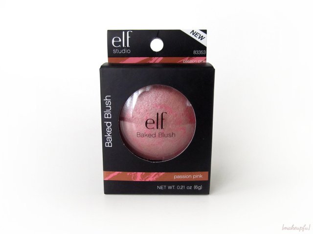 Packaging of the e.l.f. Studio Baked Blush