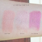 e.l.f All Over Color Stick Swatches: Golden Peach, Persimmon, Pink Lemonadee.l.f All Over Color Stick Swatches: Golden Peach, Persimmon, Pink Lemonade