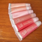 e.l.f. Super Glossy Lip Shine: Candlelight, Goddess, Pink Kiss, Malt Shake, Juiced Berry, Watermelon
