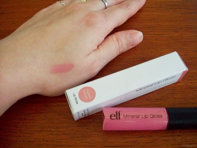 e.l.f. Mineral Lip Gloss in Pageant Pink