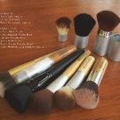 Cosmetics Brushes from Everyday Minerals, EcoTools, Ecco Bella and e.l.f.