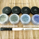 e.l.f. Mineral Eyeshadow Duos in Green Fields Collection (Earthy and Outdoorsy) and Sea Blue Eyeshadow Collection (Dreamy and Beachy)