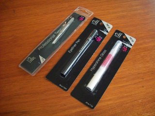 Professional Tweezers, Eyeliner Pen in Black, and Hypershine Gloss in New York City