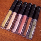 e.l.f. Liquid Eyeshadow: Gold, Sultry Satin, Misty Mauve, Berrylicious, Coco Loco and Green Machine