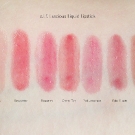 e.l.f. Luscious Lipstick Swatches: Baby Lips, Cherry Tart, Maple Sugar, Cherry Tart, Maple Sugar, Pink Lemonade, Raspberry, Ruby Slipper, Strawberry
