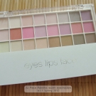 Exterior of the e.l.f. Spring Collection 2012 32 Piece Palette: warm eyeshadow