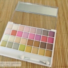 Interior of the e.l.f. Spring Collection 2012 32 Piece Palette: warm eyeshadow