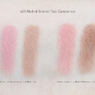 e.l.f. Studio Contouring Blush & Bronzing Powder and e.l.f. Back To School - Bronzer & Blush Duo Comparison Swatches