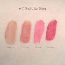 e.l.f. Studio Lip Stains: Mysterious, Lucky Lady, Fashionista and Red Carpet