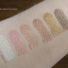 Foiled swatches of the e.l.f. Studio Baked Eyeshadow: Moonlight Serenade, Pixie, Enchanted, Toasted, Bronzed Beauty, Bark