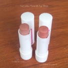 Everyday Minerals Lip Balm in Golden Strawberry and Enough Talk, Kiss Me