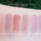 Everyday Minerals Blush Swatches: Theme Park, Once and Again, Girl\'s Day, Flannel PJs, Homework, Morning Cup