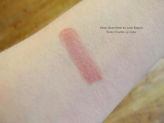 Swatch of Alicia Silverstone for Juice Beauty Purely Kissable Lip Color