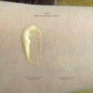 Swatch of Lavera After Sun Shimmer Lotion