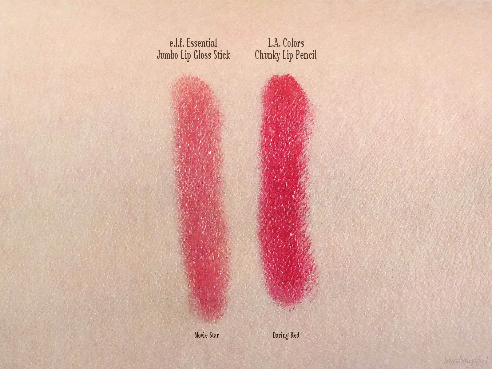 L.A. Colors Chunky Lip Pencil [Dollar Tree ver.] {Review}