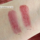 Ophelia\'s Apothecary Lip Tint swatches in Black Cherry and Bitten