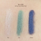 Swatches of Wet n Wild Idol Eyes Creme Shadow Pencil: 130 Pixie, 132 Envy, and 134 Distress