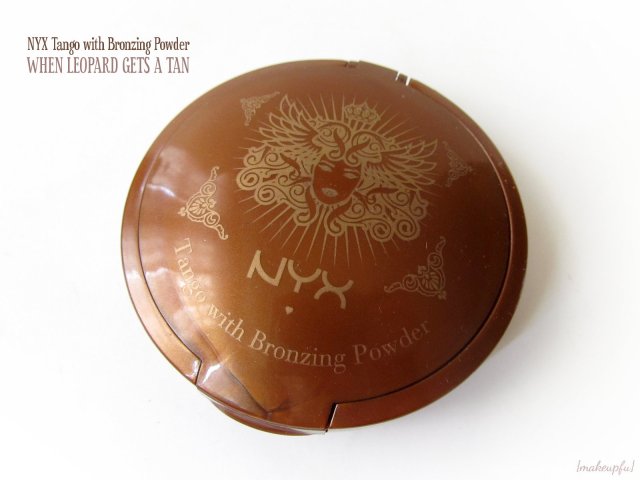 NYX Tango With Bronzing Powder: When Leopard Gets a Tan