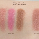 Swatches of the NYX Tango With Bronzing Powder: When Leopard Gets a Tan
