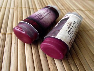 Ophelia's Apothecary Lip Tints in Black Cherry and Bitten
