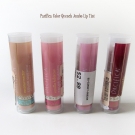 Pacifica Color Quench Jumbo Lip Tints: Coconut Nectar, Vanilla Hibiscus, Guava Berry, and  Sugared Fig