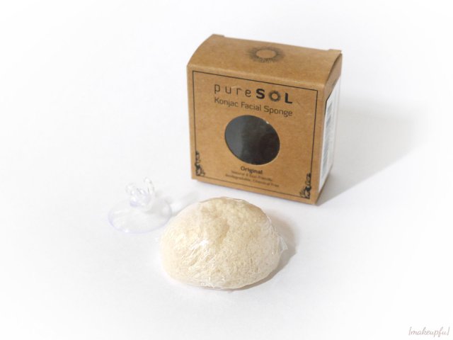 pureSOL Original Konjac Facial Sponge