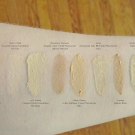 Swatches of tarte Amazonian Clay BB Tinted Moisturizer