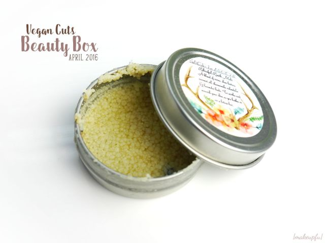 Vegan Cuts Beauty Box April 2016: Sage & Arrow Blissful Bath Melt