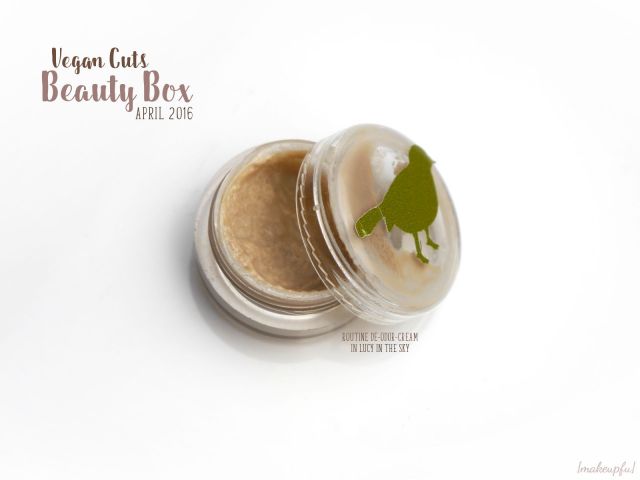 Vegan Cuts Beauty Box April 2016: Routine De-odor-cream in Lucy in the Sky