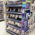 Wet n Wild Fantasy Makers 2013 collection store display in Walgreens