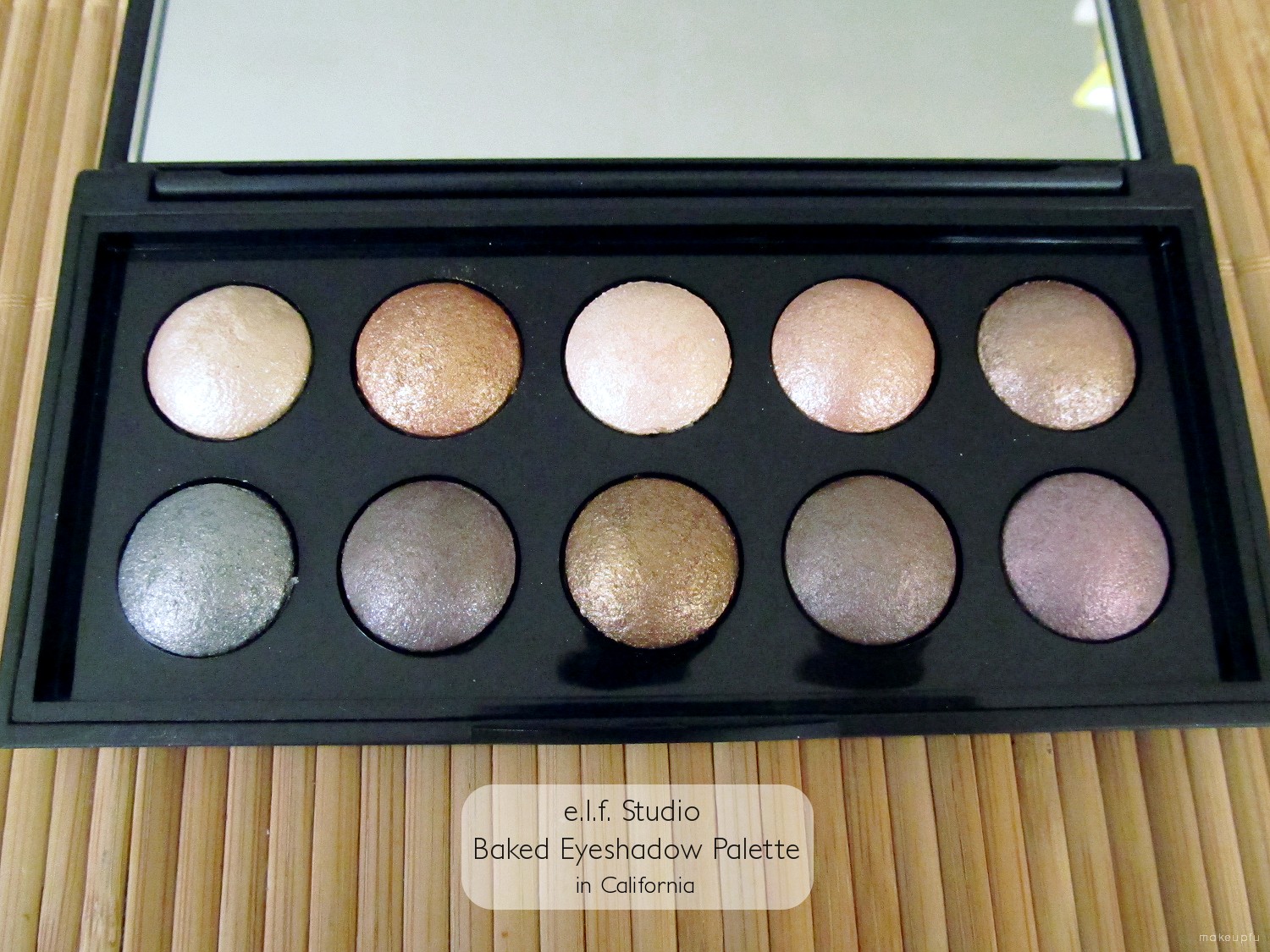 Target e.l.f. Fall 2013 Promotion Baked Eyeshadow Palette in