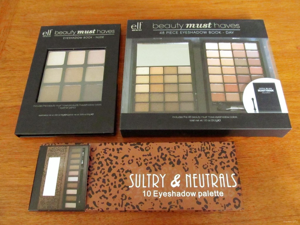e.l.f. Little Black Beauty Book: Day Edition and an Eyeshadow Book: Nude from the Spring 2013 Target Collection @ Gordmans