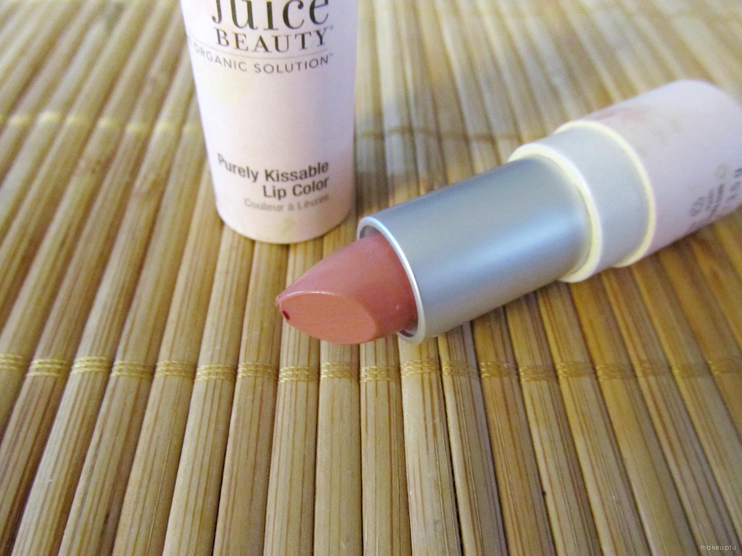 Alicia Silverstone for Juice Beauty Purely Kissable Lip Color {Review} {makeupfu}