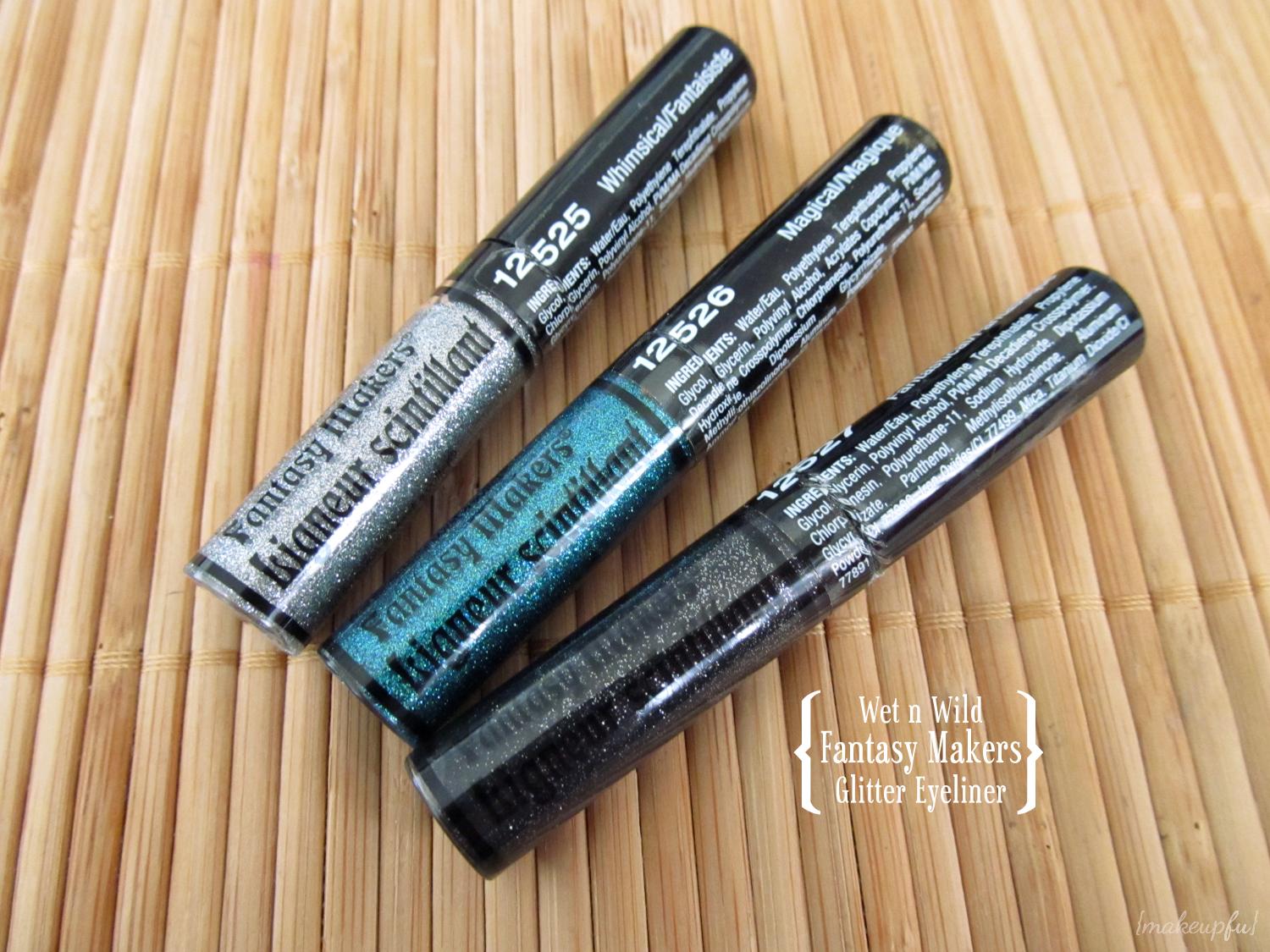 Wet n Wild Fantasy Makers Glitter Eyeliner {Review} {makeupfu}