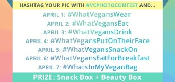 Vegan Cuts Photo-A-Day Challenge on Instagram starts tomorrow! {Ended}