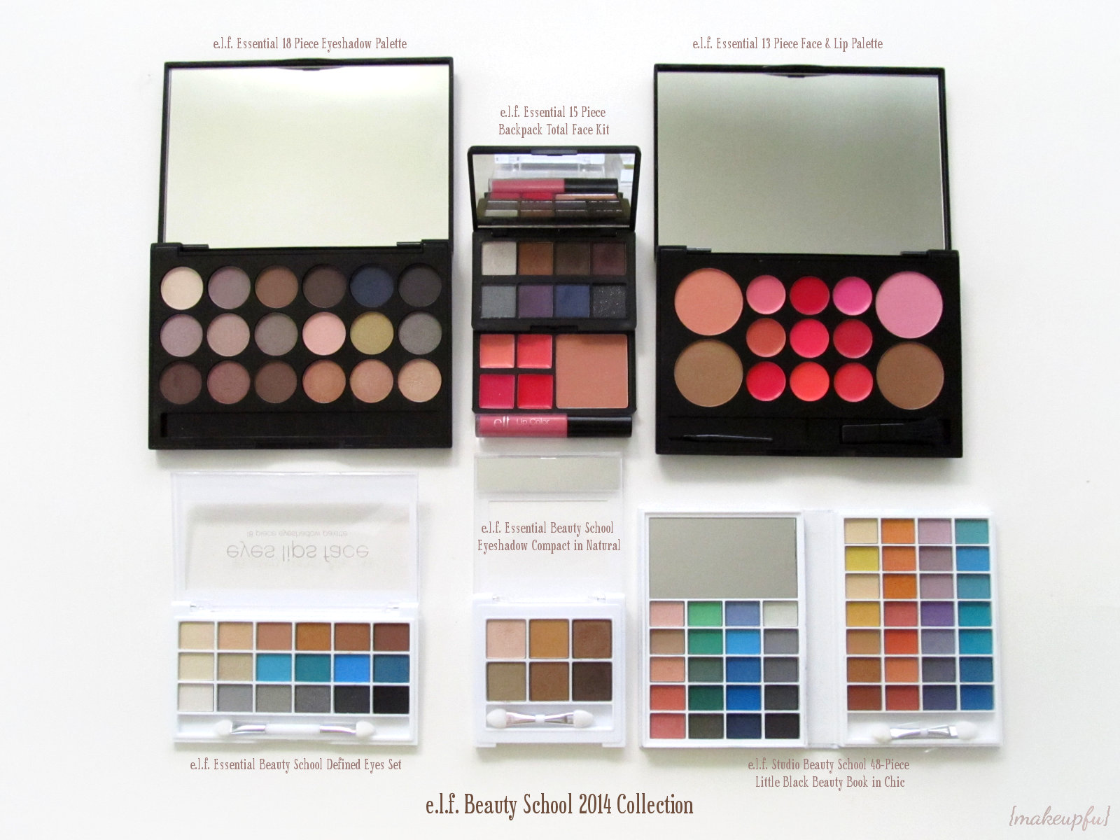 e.l.f. Beauty School 2014 Collection {makeupfu}