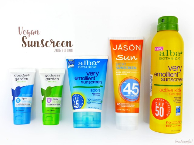 Vegan Sunscreen {2016 Edition}