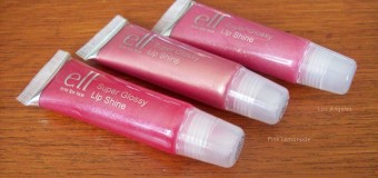 e.l.f. Essential Super Glossy Lip Shine SPF 15 {Review}
