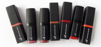 e.l.f. Studio Moisturizing Lipsticks {Review}