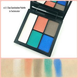 From my recent e.l.f. haul. The e.l.f. Clay Eyeshadow Palette in Technicolor, though the sticker on the back says it's called Catwalk Colors.
·
·
·
#eyeslipsface #eyeshadowpalette #elfcosmetics #elfclayeyeshadowpalette #swatches #eyeshadowswatches #veganpalette #veganeyeshadowpalette #crueltyfreebeauty #crueltyfreecosmetics #veganmakeup #veganbeauty #veganbudgetbeauty